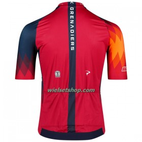 Wielershirt 2023 INEOS Grenadiers - Rood Donkerblauw